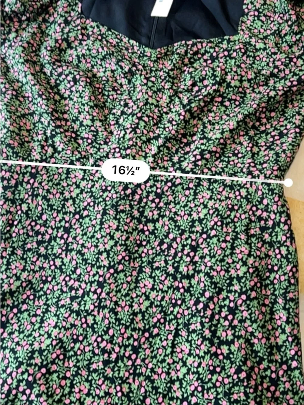 J. Crew Smocked-sleeve midi dress in floral 10 NWT - Picture 10 of 11